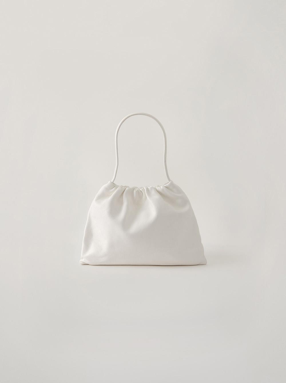 CLAM BAG_WHITE