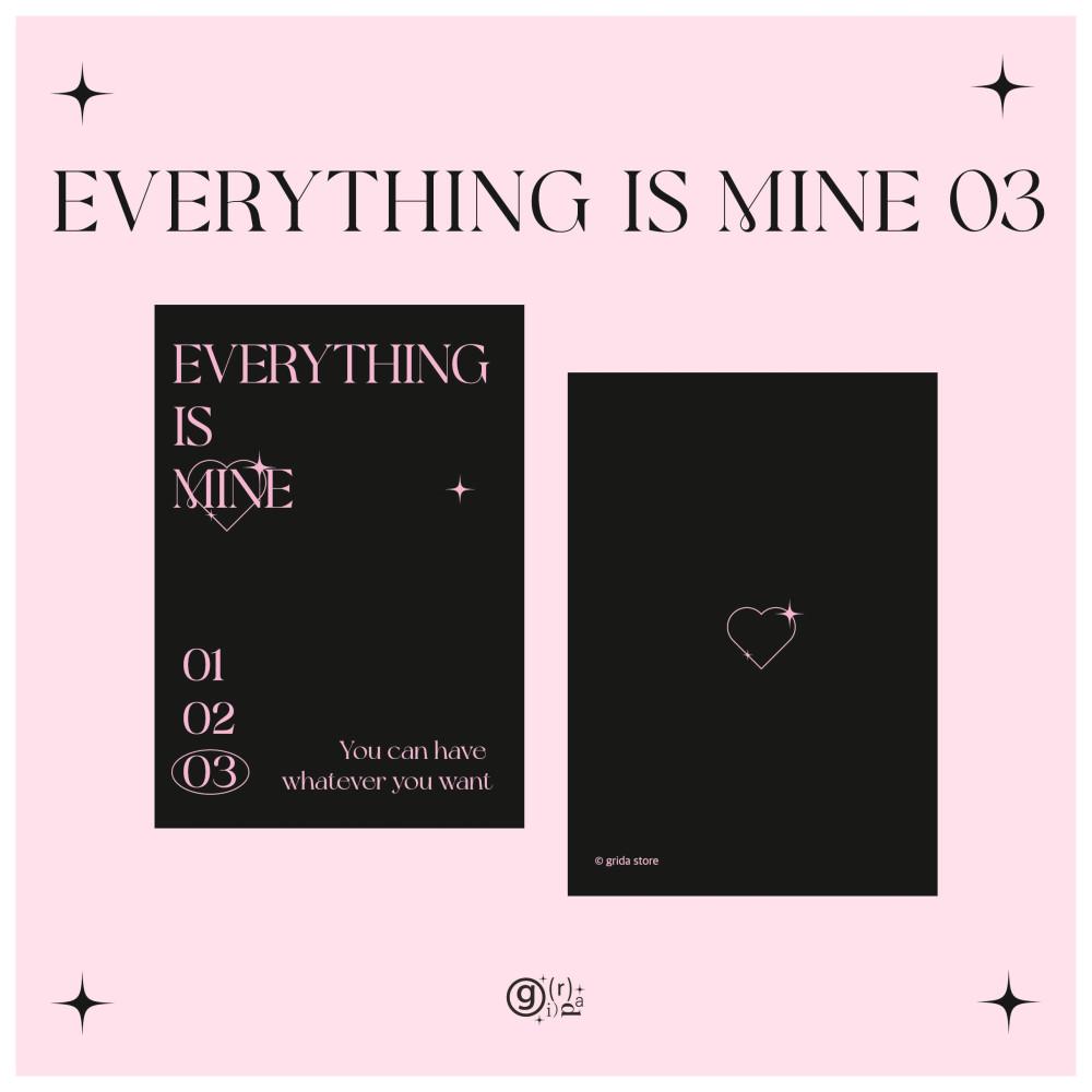 그리다상점 everything is mine 3 한달 스터디 플래너