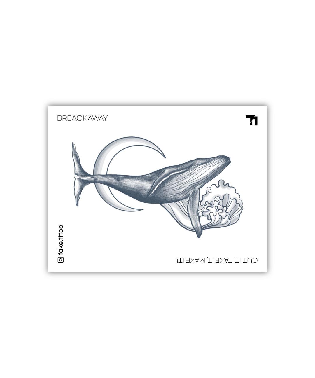 실버라이닝 타투 스티커