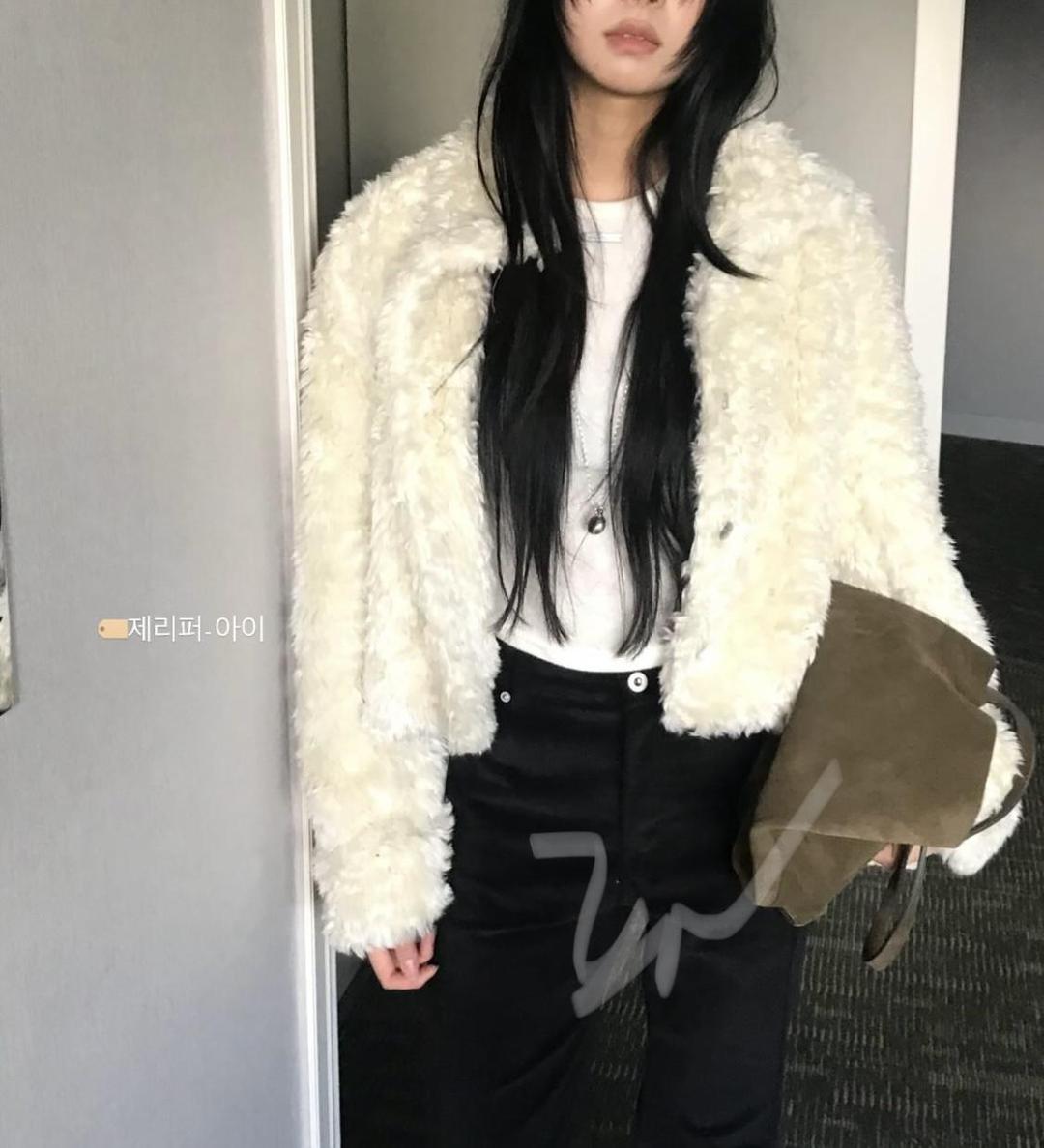 르아르디 에이디 제리 퍼자켓 (적당한 기장감 적당한 푸들미를 찾는다면 이거! 하나만 입어두 스탈리쉬)