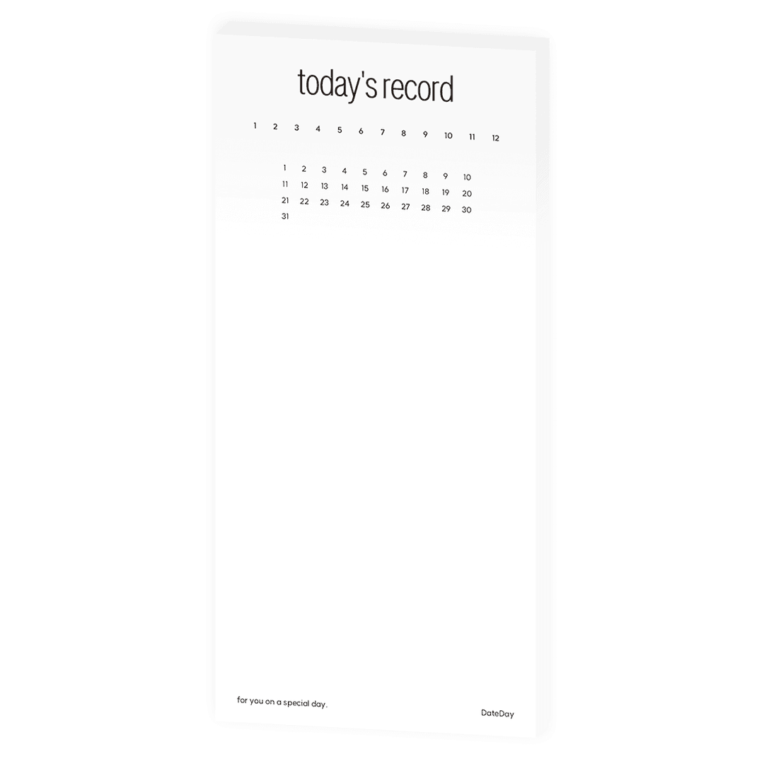Memopad - Today record