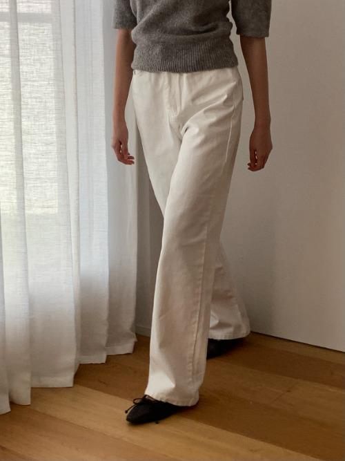 Basic straight denim