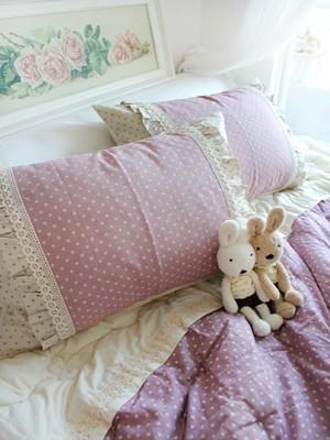 인디그레이프도트 린넨차렵침구