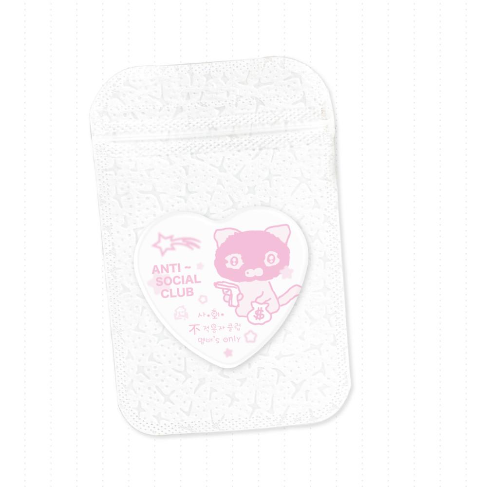 [석새날] 사회부적응자 pin button
