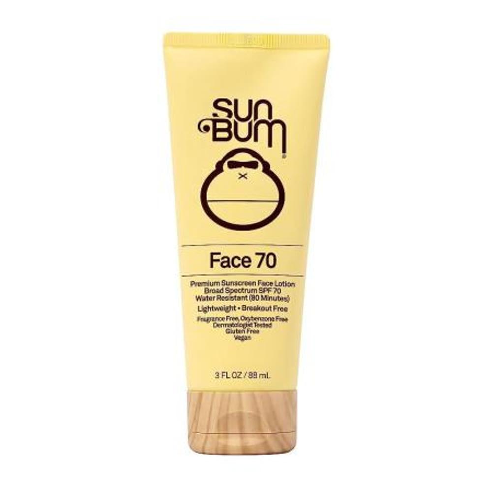 Sun Bum 오리지널 SPF 70 선크림 페이스 로션 무향 비건 및 암초 프랜들리 옥티녹세이트 및 옥시벤존 무첨가 보습 비타민 E 함유 광범위한 스펙트럼 UVAUVB 선스크린 3
