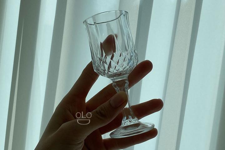 고블렛 소주잔 술잔 특이한 예쁜 4p 50ml 집들이선물
