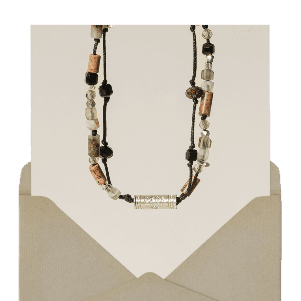 8月) 널 나무해, double line bracelet