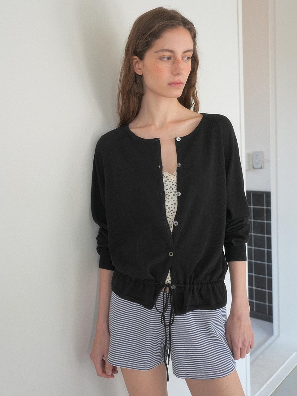 [3color] beach linen knit caridgan 259