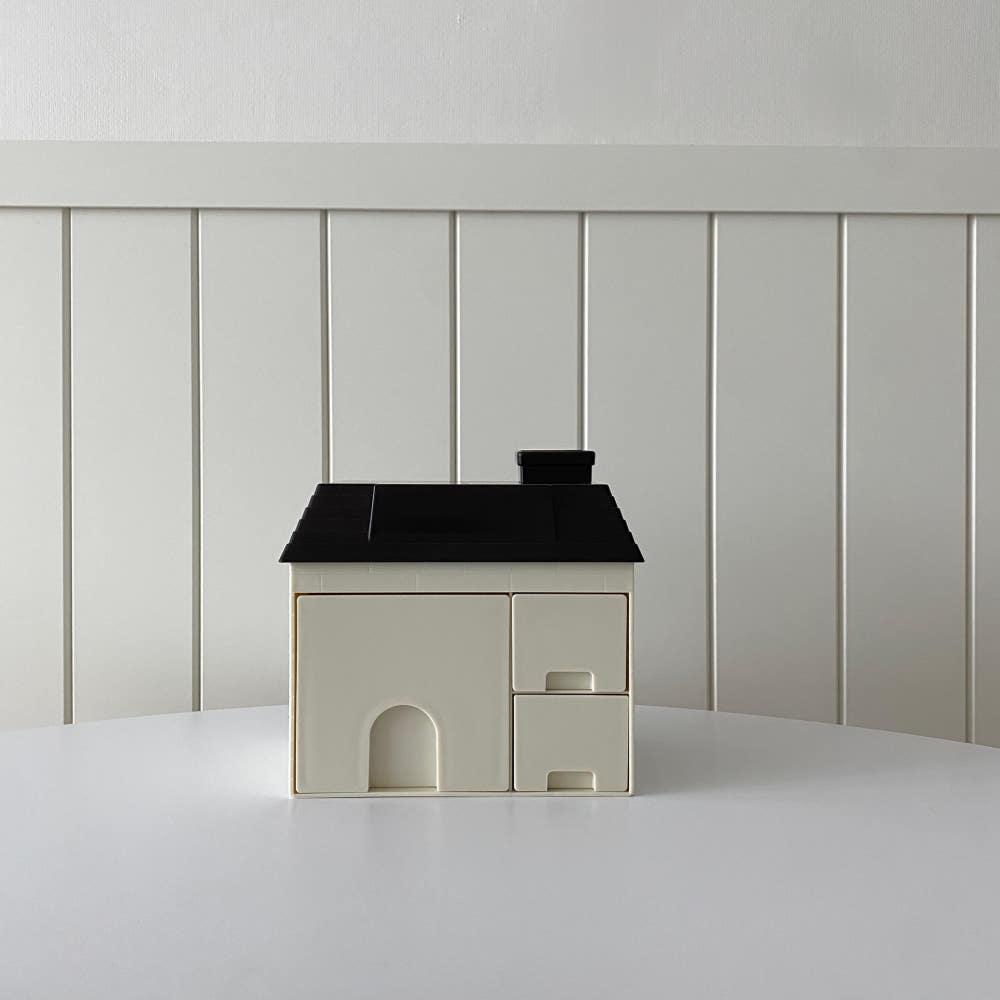 브라운하우스 미니 수납함 서랍장 데스크 책상 정리함