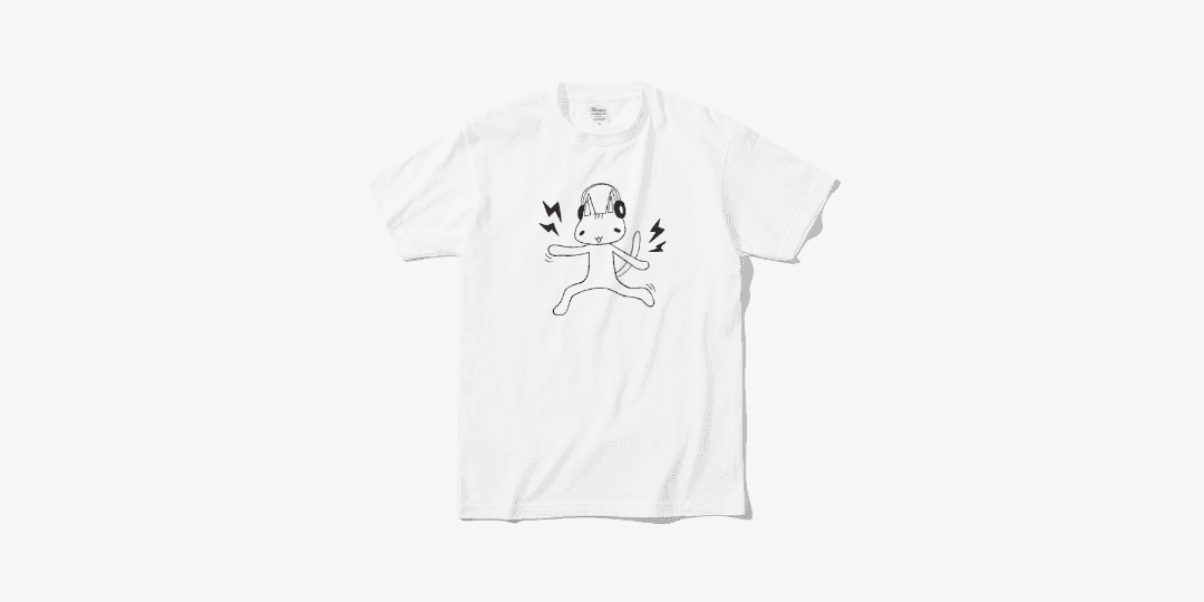 리듬 냥이 티셔츠