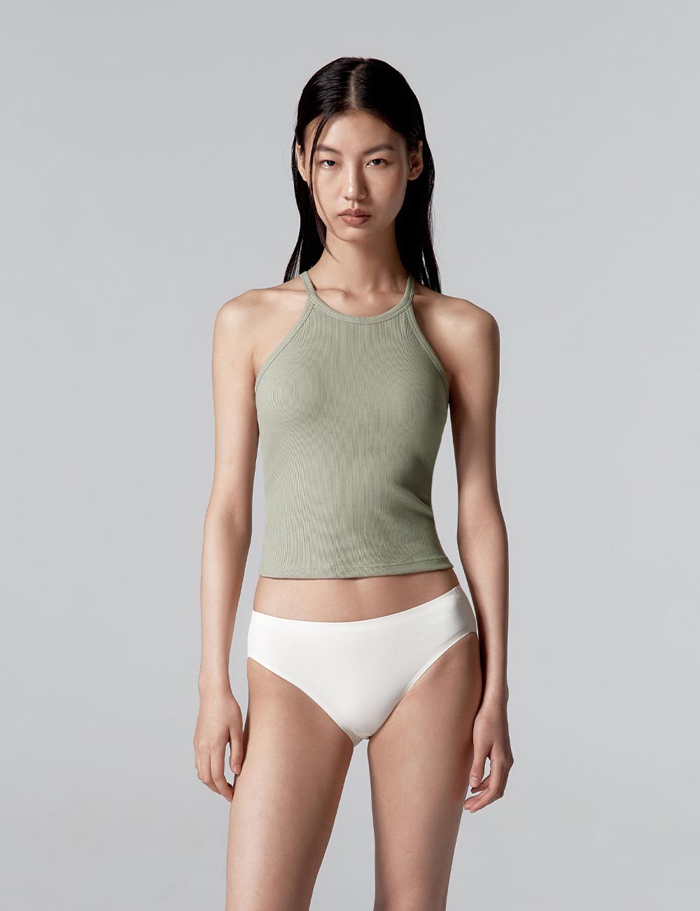 코튼 브라탑 홀터