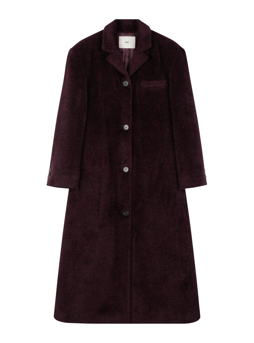 ALPACA SINGLE COAT (PURPLE)