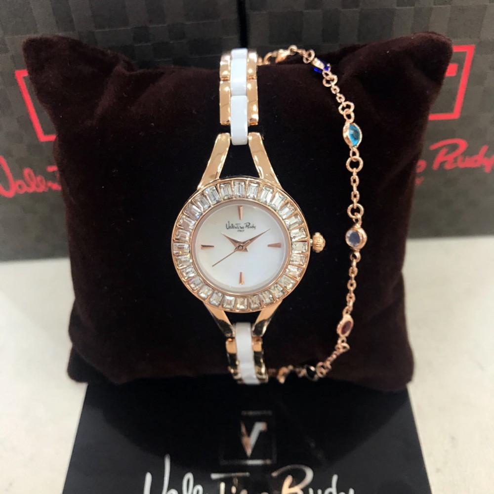 발렌티노루디 여성용 메탈시계 NIZ8133-WTRG