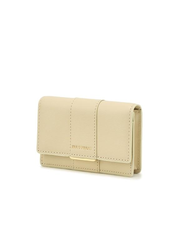 [질스튜어트ACC] 여성 베이지 스티치장식 소가죽 명함지갑 JAWA2F395I2
