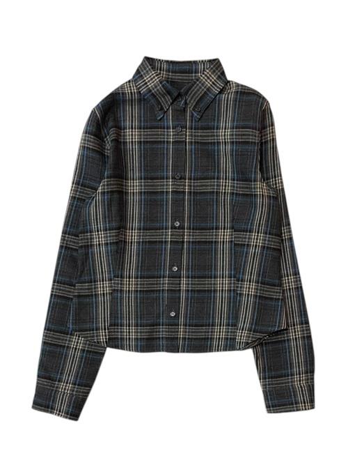 line fit check shirt