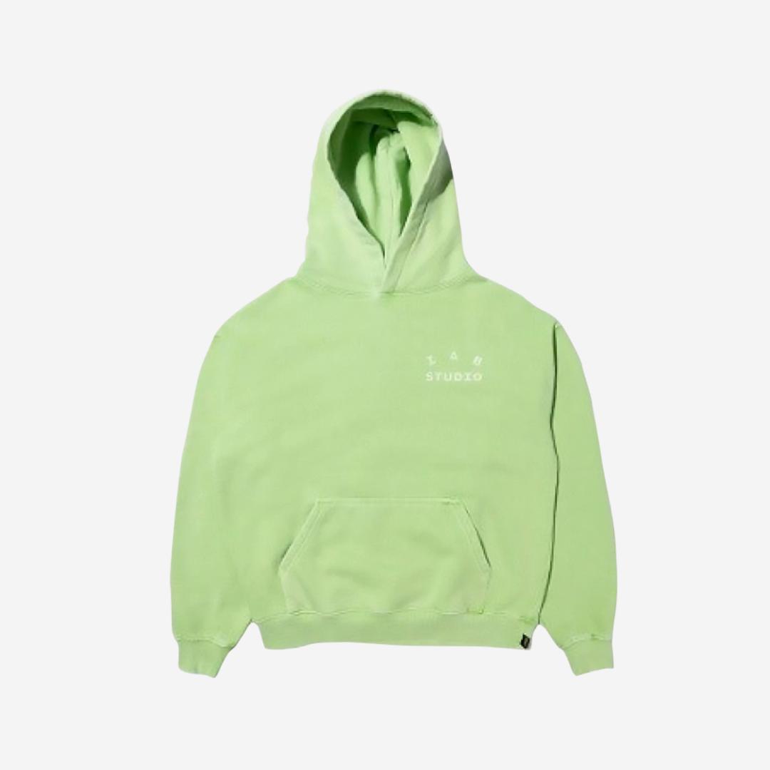 IAB Studio Pigment Hoodie Apple Green