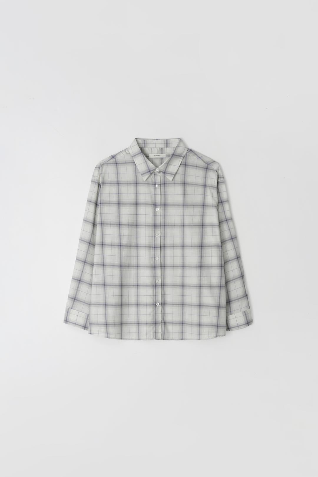 the blues check shirt