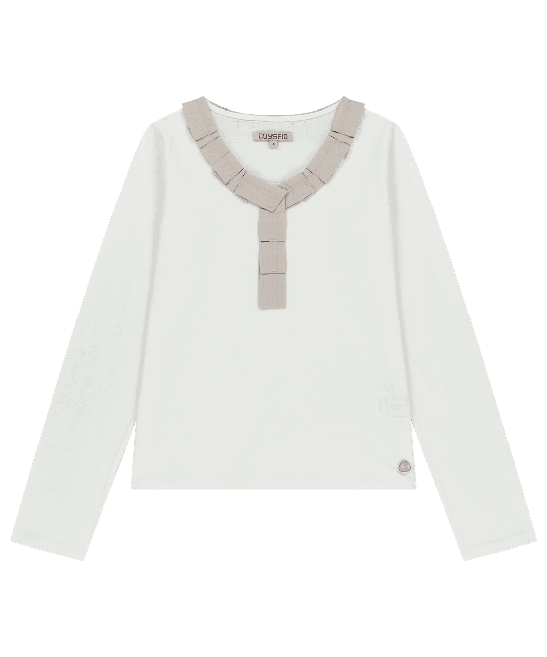 STRAP LONG SLEEVE IVORY