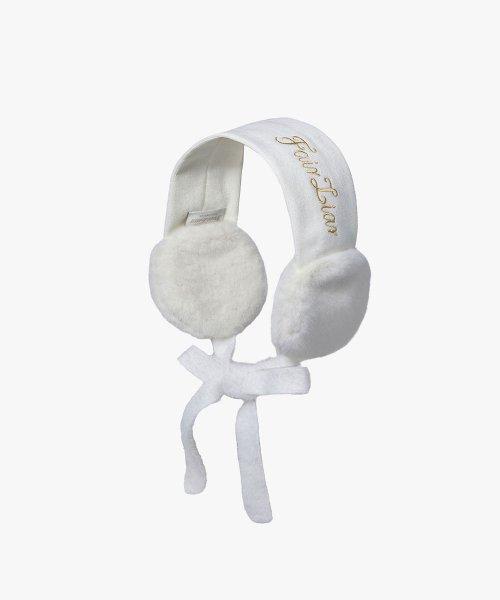 페라 니트 귀도리(화이트)