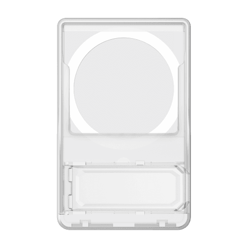 거치 가능한 맥세이프 투명 카드 지갑 거치홀덕