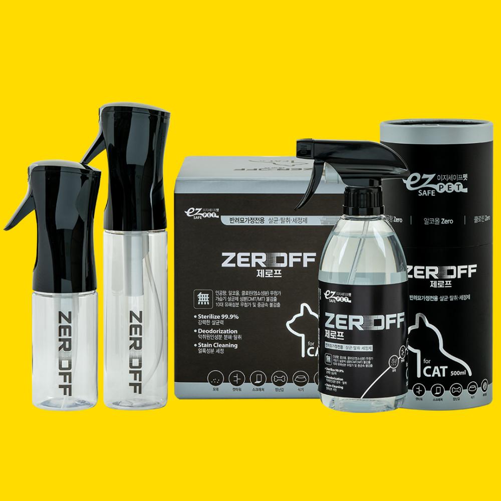 고양이탈취제 화장실모래 똥냄새제거 500+500ml