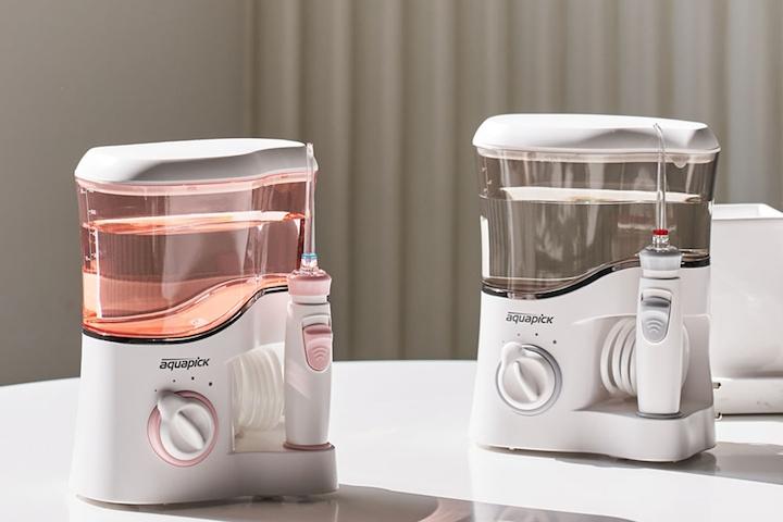 대용량 가정용 구강세정기 AQ-350 (핑크/그레이)