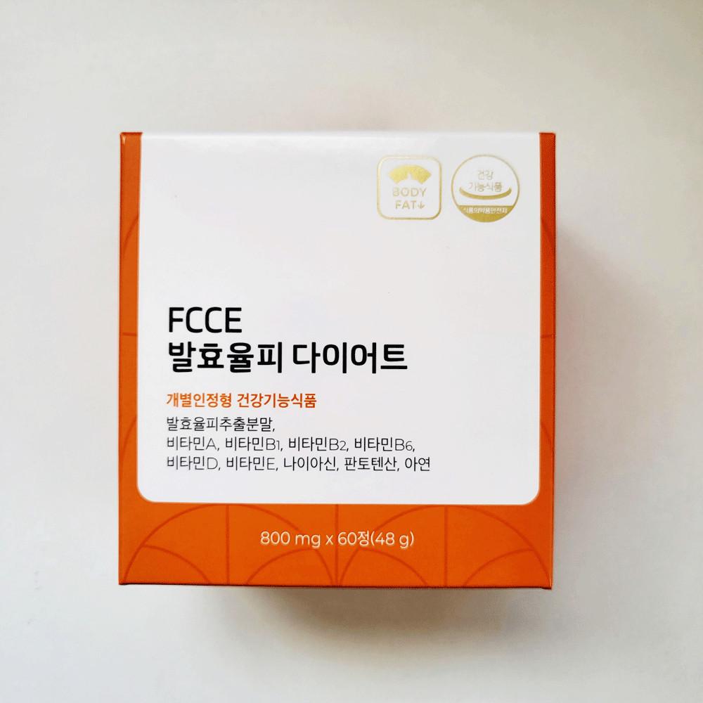 피토틱스 FCCE 다이어트 800mg x 60정 1개월분 / 발효율피 1박스 [원산지:상세설명에 표시]