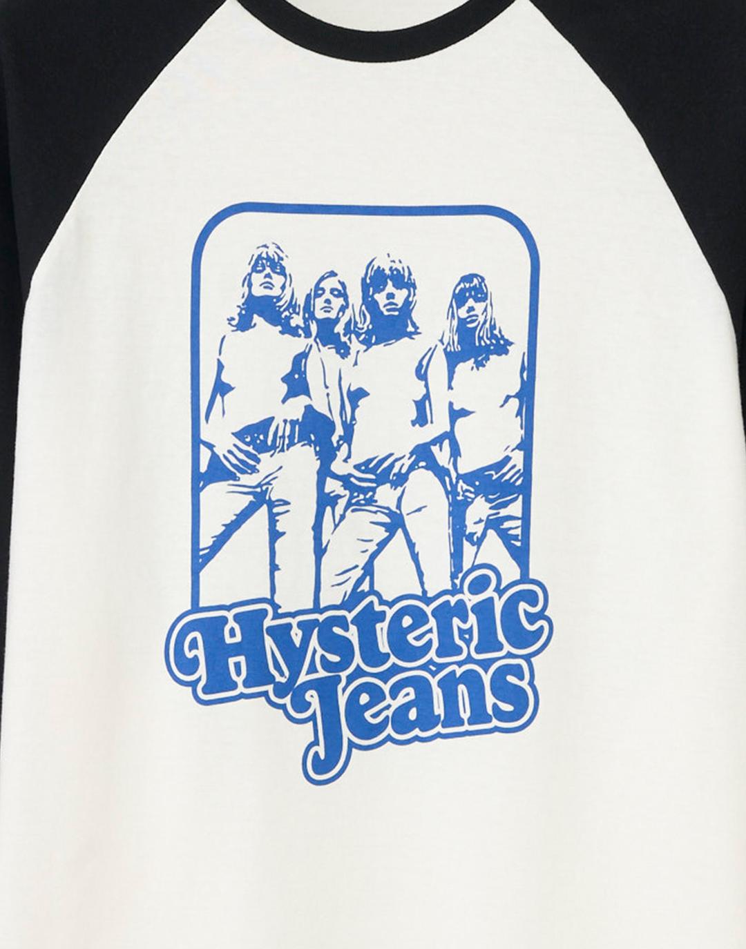 Hysteric Jeans 3/4 Sleeves (Black)