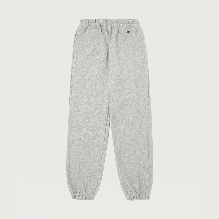 C로고 프렌치테리 밴딩 조거팬츠 Normal Grey