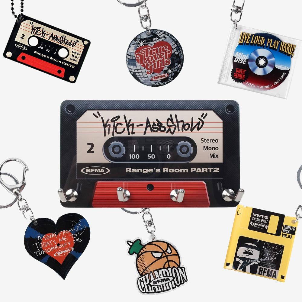 VNTG 레트로 키행거 & 키링 패키지