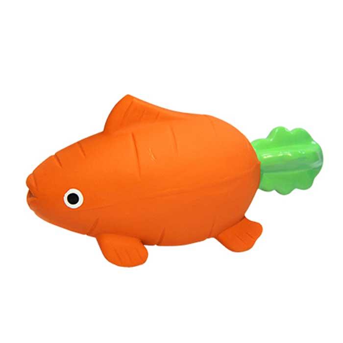 천연 라텍스 캐롯피쉬삑삑이 강아지 장난감애견장난감