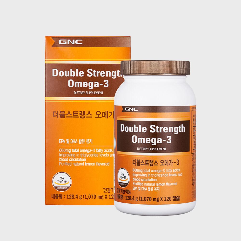 더블스트랭스 오메가3 피쉬바디오일 (120캡슐) 4개월분