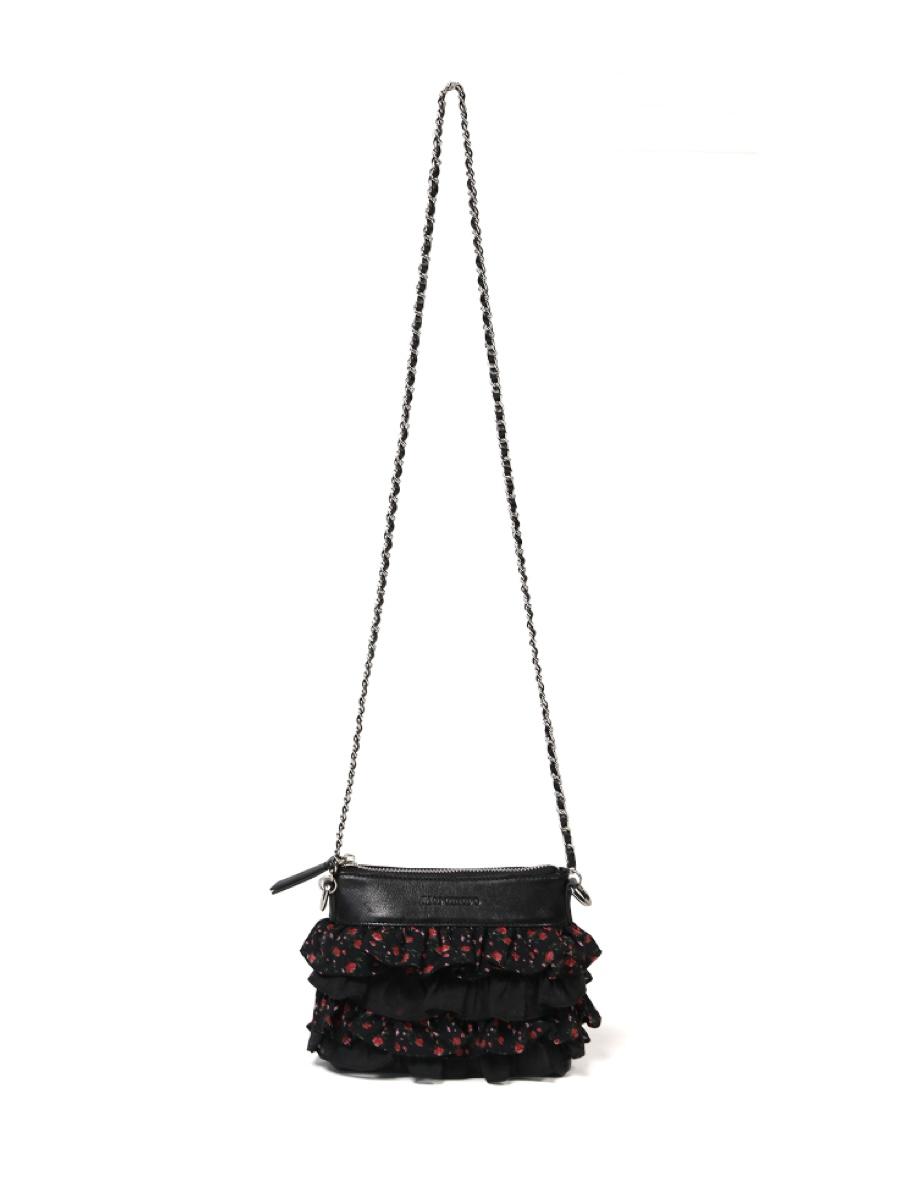 MOROMORO2 Double Floral Mesh Bag