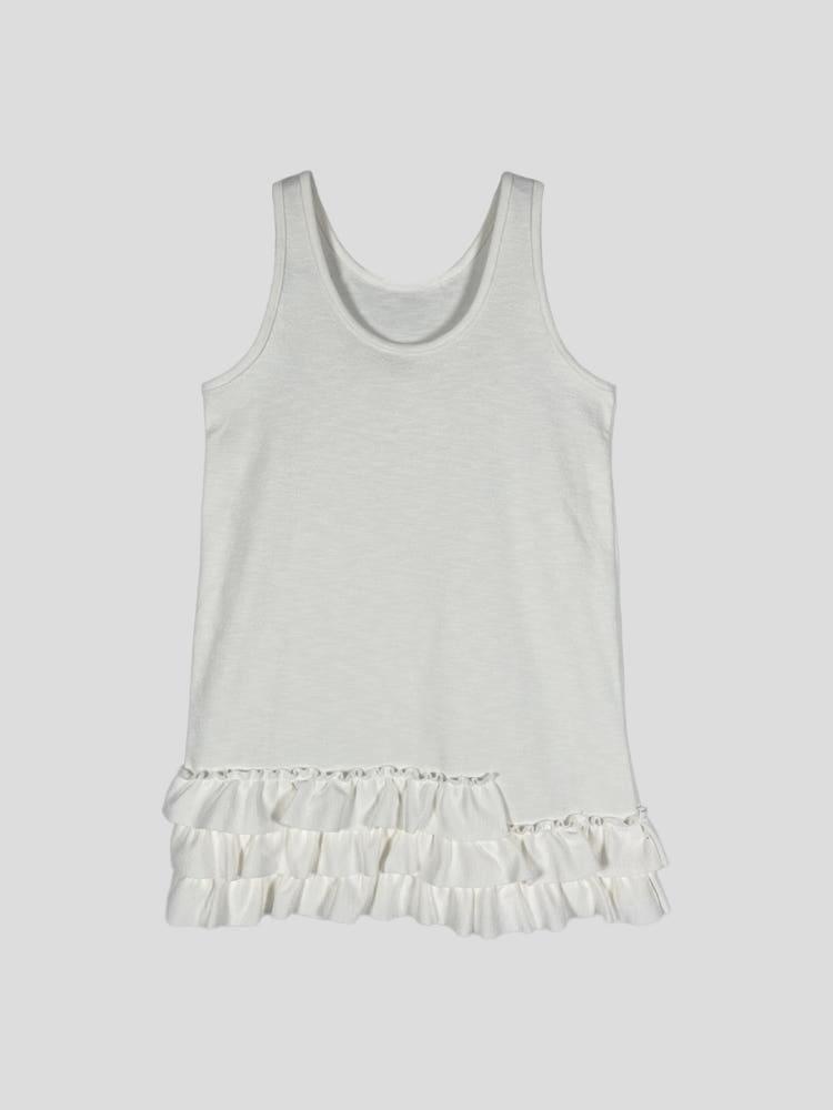 FRILL LONG SLEEVELESS 프릴롱슬리브리스