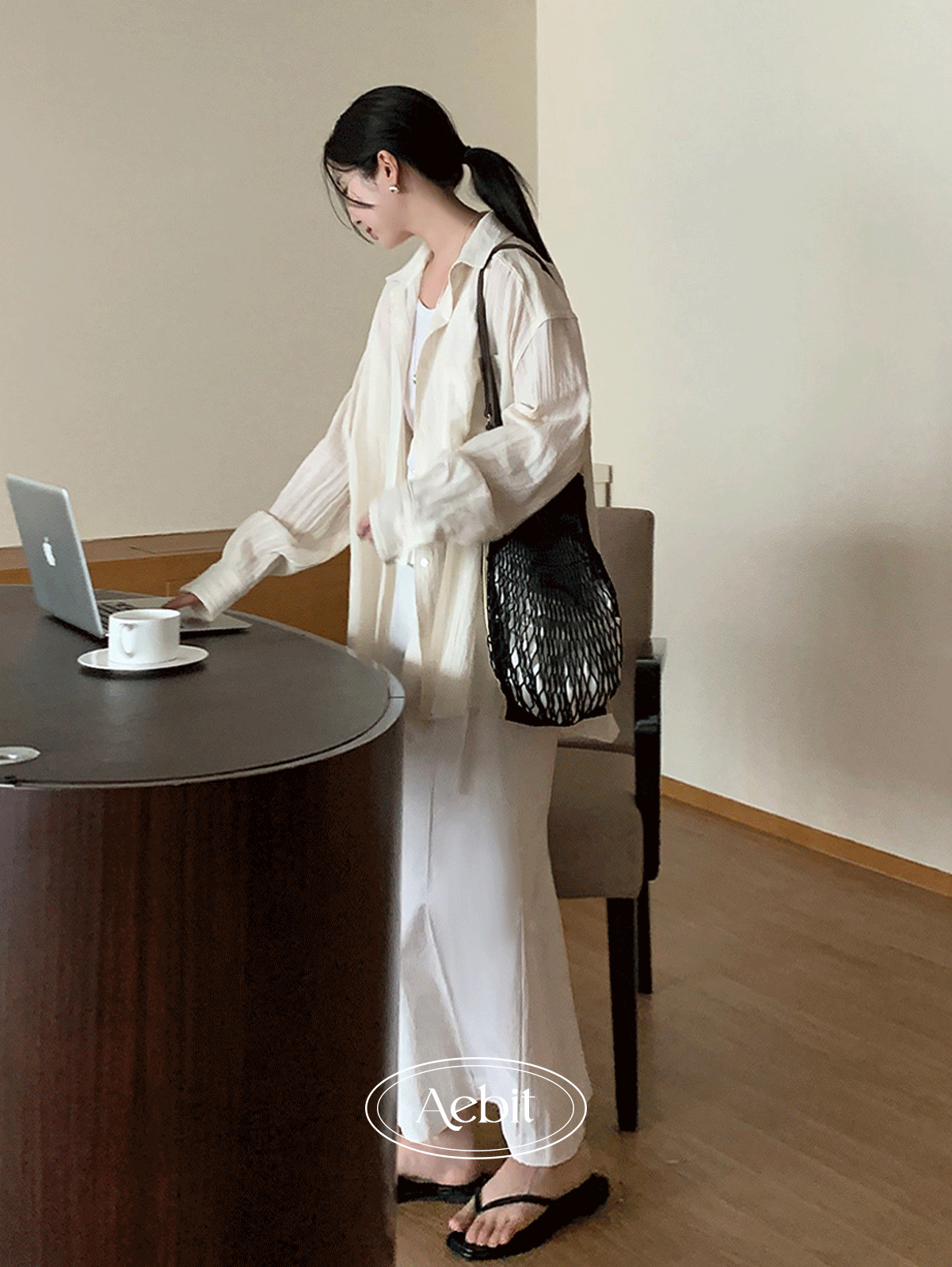 자체제작 benly stripe shirt (1color) 주문폭주!