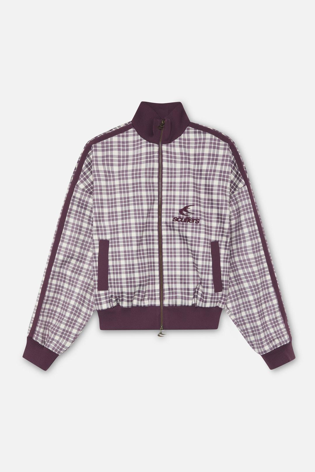 Mice Burgundy Zipper