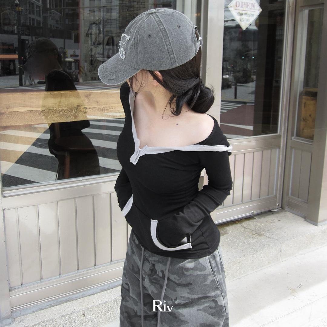 디오브 후드 포켓 t (3color)