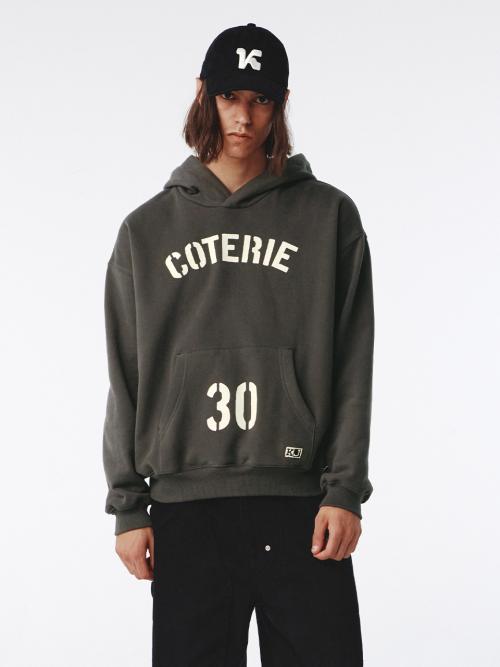 COTERIE Hoodie Charcoal
