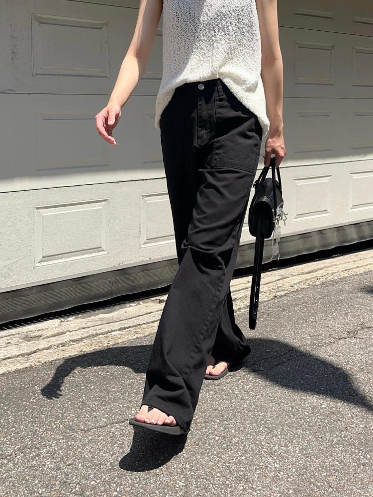 IN 빅 포켓 와이드 팬츠 (4color)