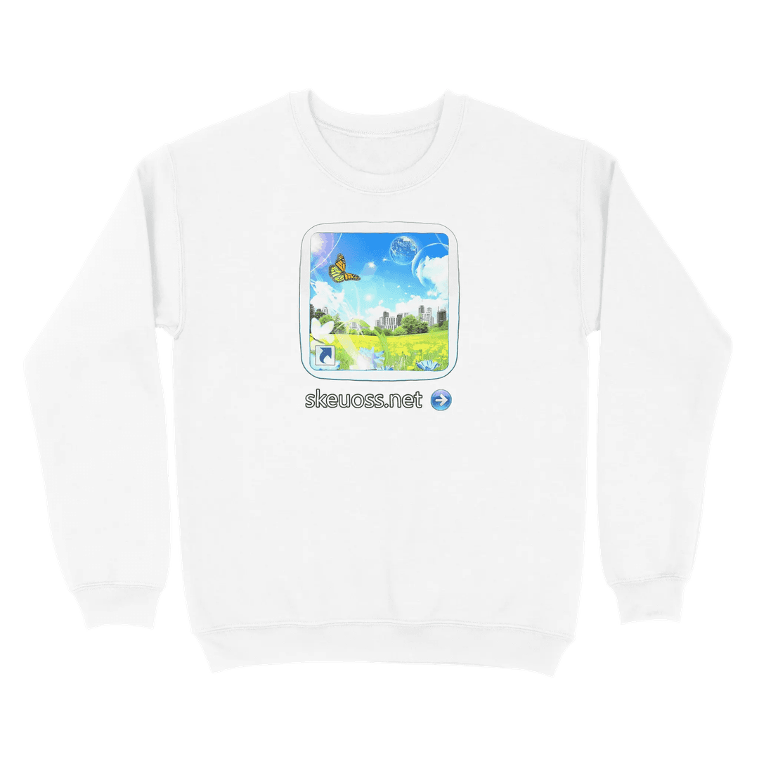 Frutiger Aero Sweatshirt - User Login Collection - User 427
