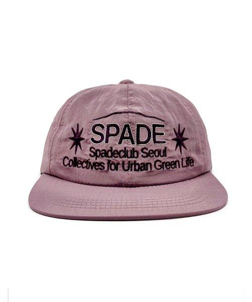 SCS Nylon cap - Pink 나일론 캠프캡  SSHEXX100P2