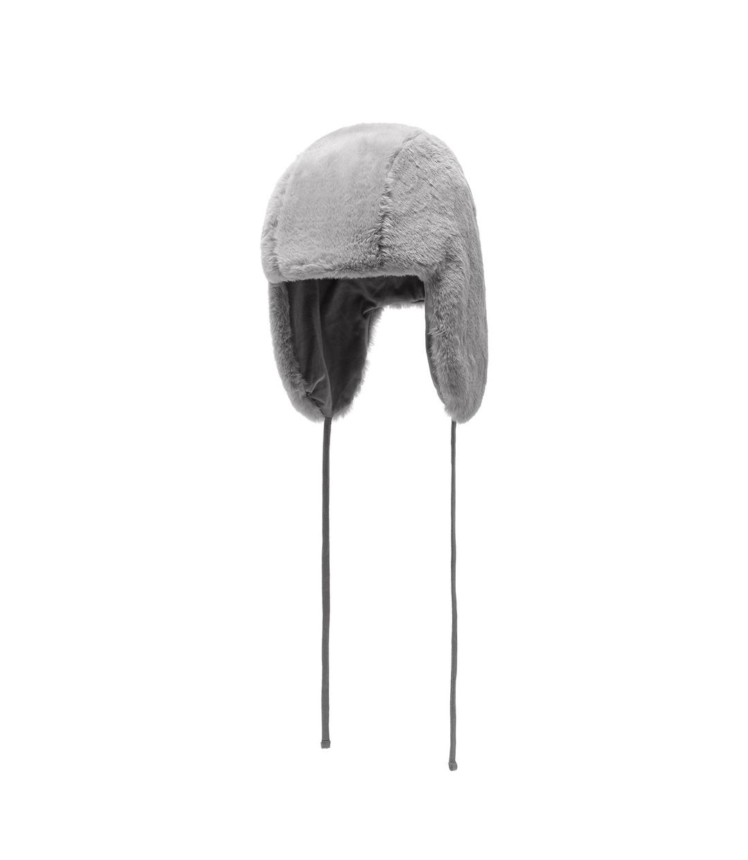 fur earcap beanie[grey]