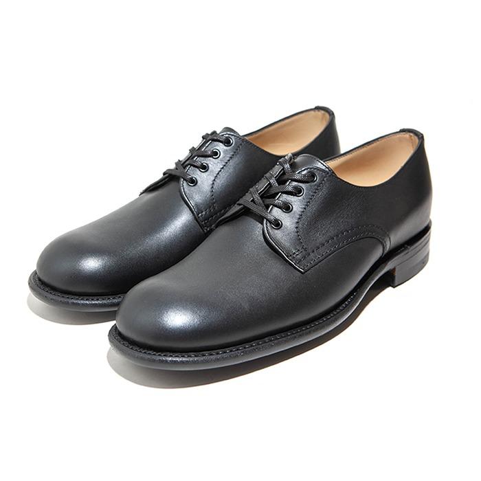 Black Waxy Leather BGS Plain Toe