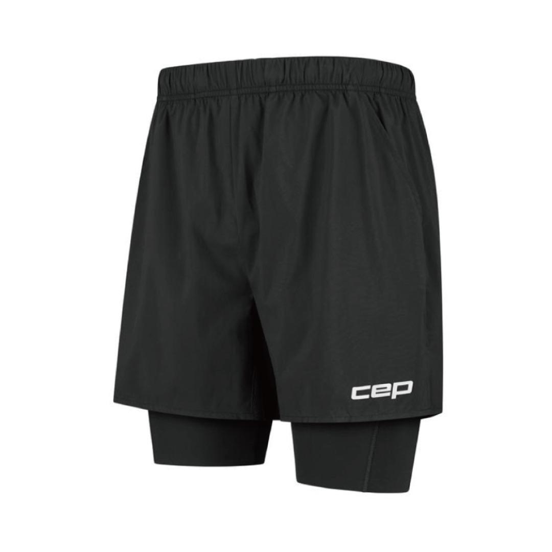 CEP 남성 코어 2in1 런 쇼츠 블랙