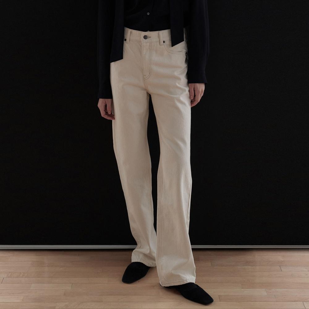 flow straight denim