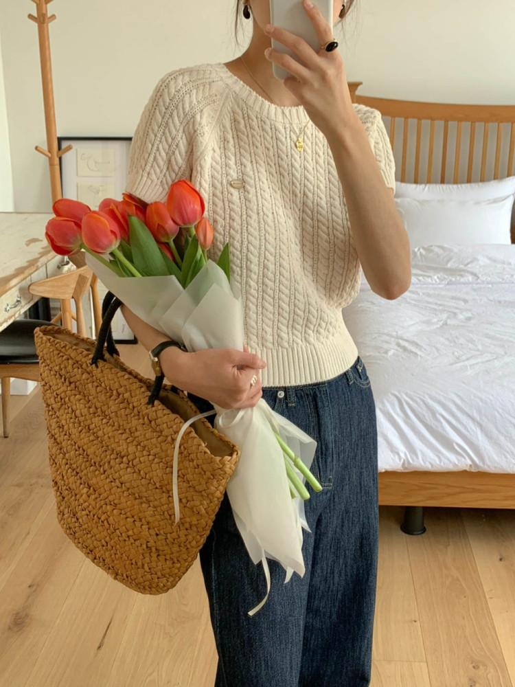 민트 당일 시그니처 밤비 반팔니트(4colors)