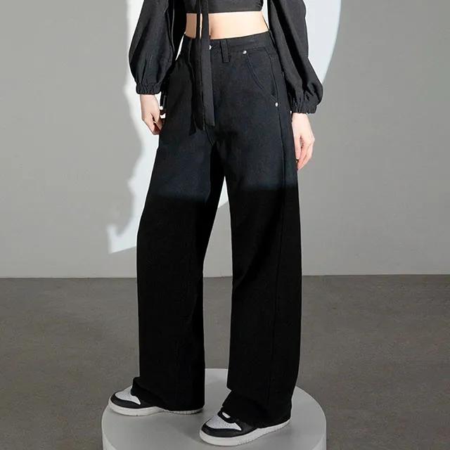 [🎉25% 쿠폰] Herringbone Straight Pants BLACK