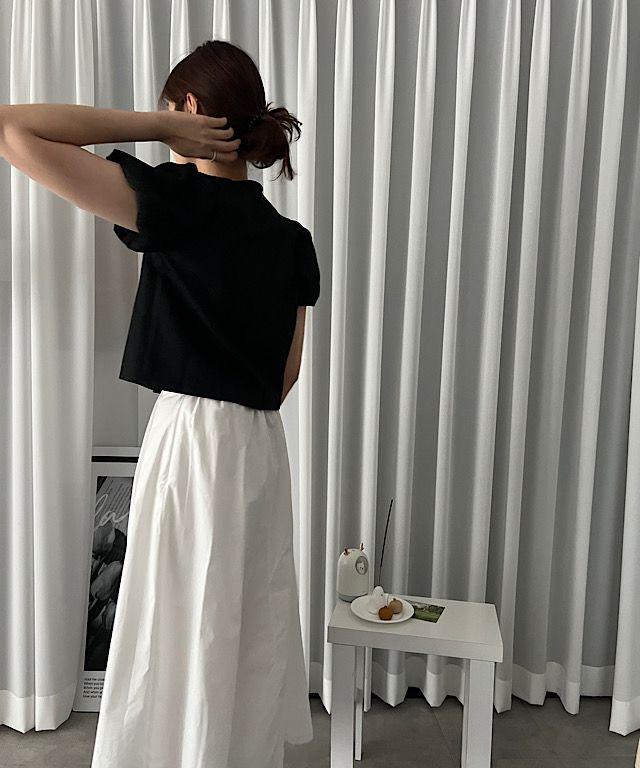[단독최저가+쿠폰][주문폭주] 버터 밴딩 핀턱 주름 롱스커트 하객룩 데이트룩 추천 - 3color