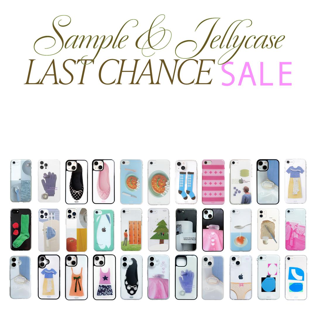 SAMPLE&JELLY CASE LAST SALE!