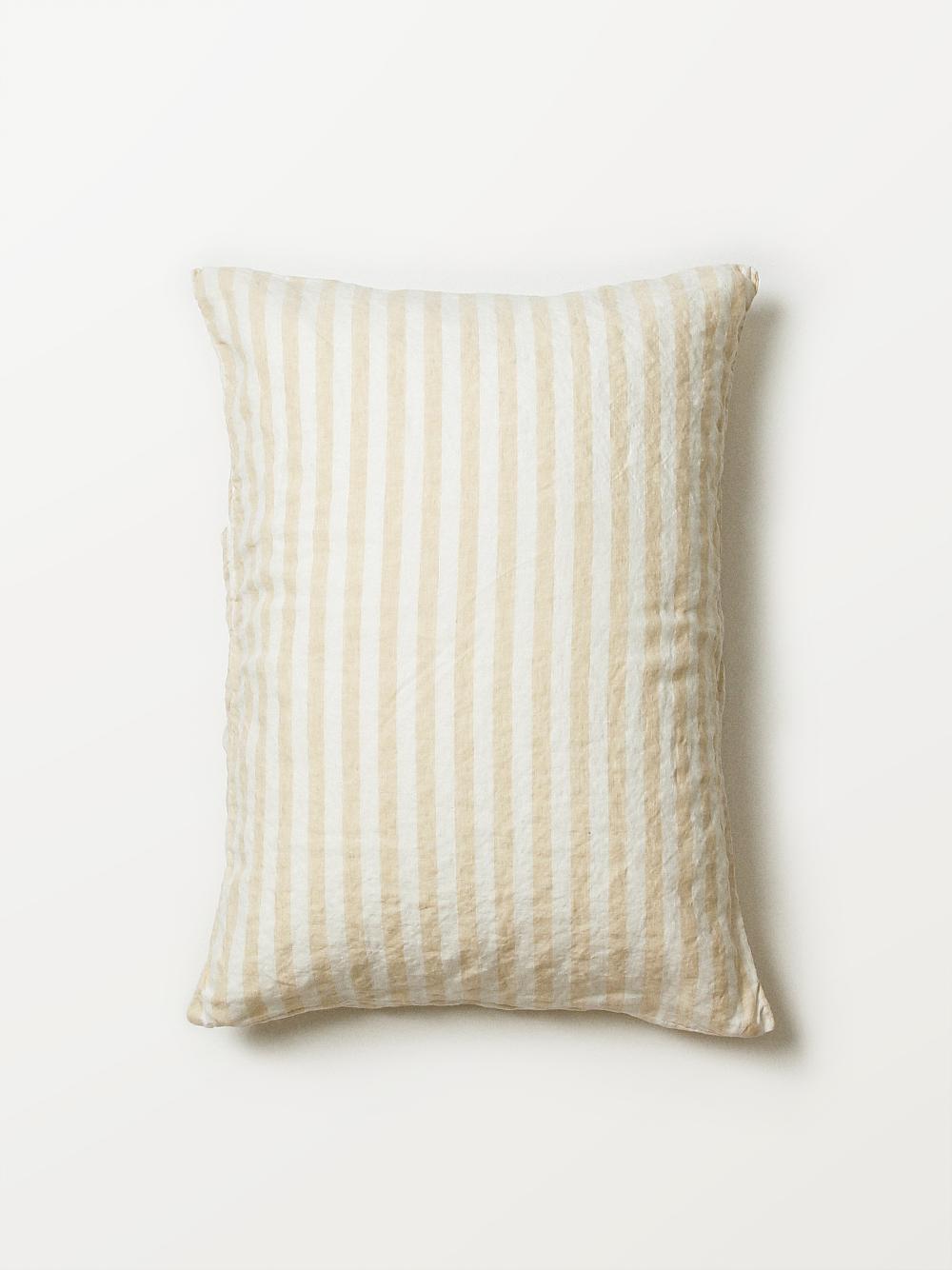 French linen pillowcase (Vanilla)